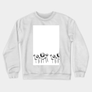 Dandelion Art Crewneck Sweatshirt